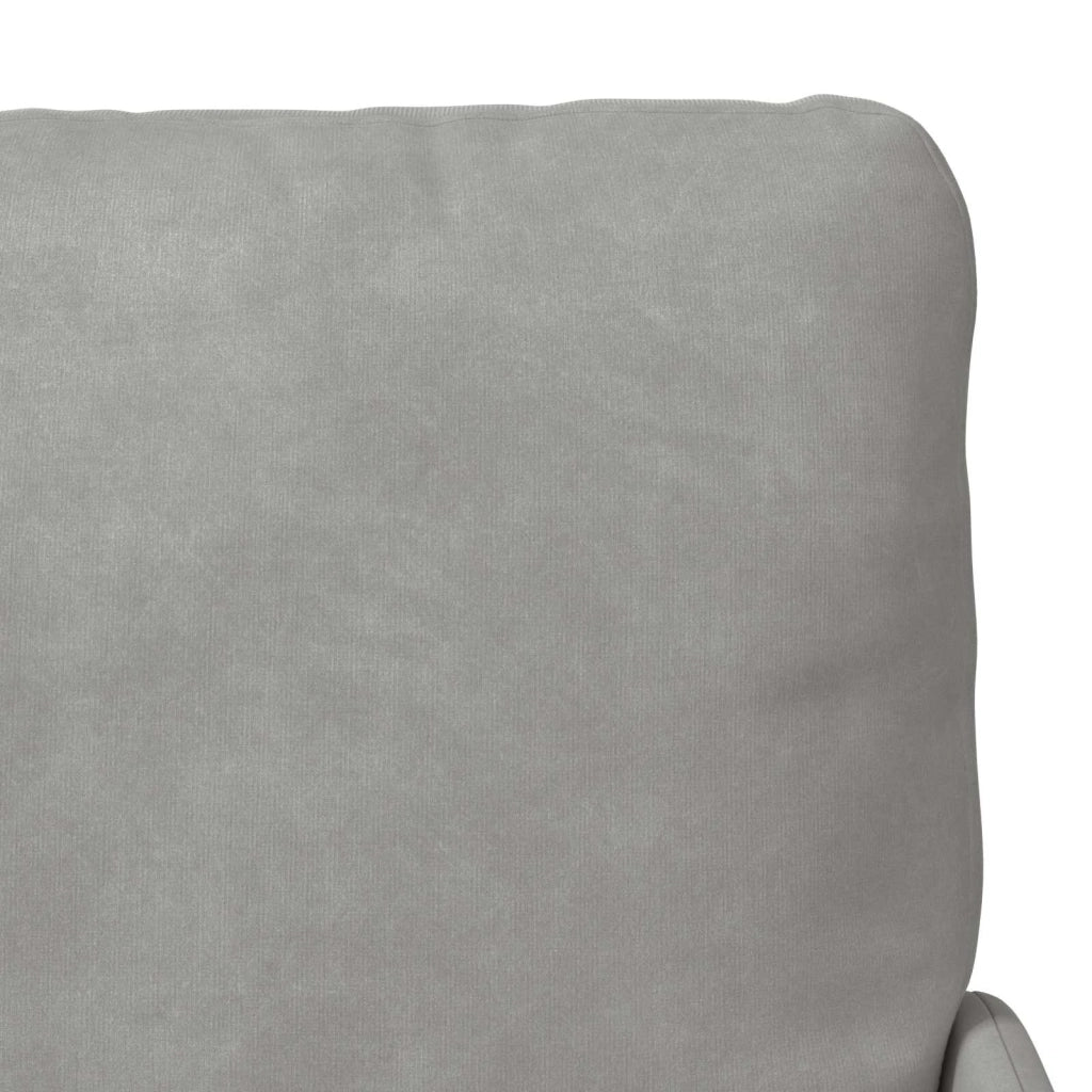 Set divani con cuscino 3 pcs Grigio chiaro 115 x 56 x 80 cm 3406217