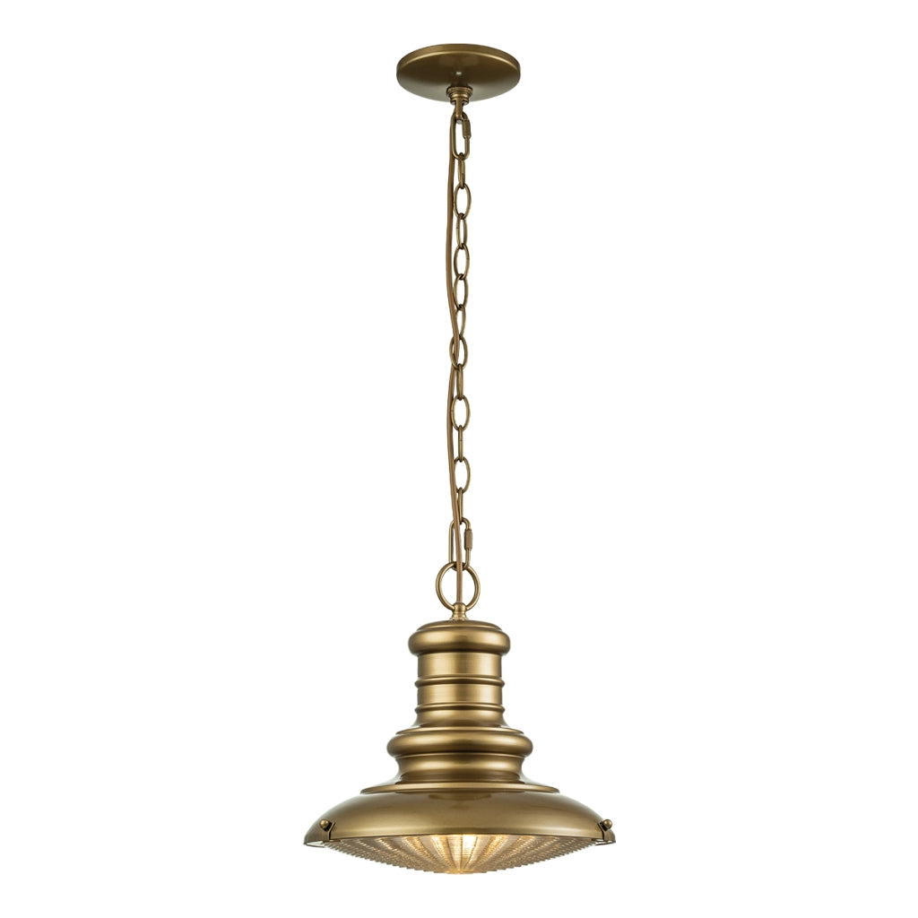 Lampada sospesa esterna classica bronzo E27 Feiss Redding