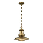 Lampada sospesa esterna classica bronzo E27 Feiss Redding