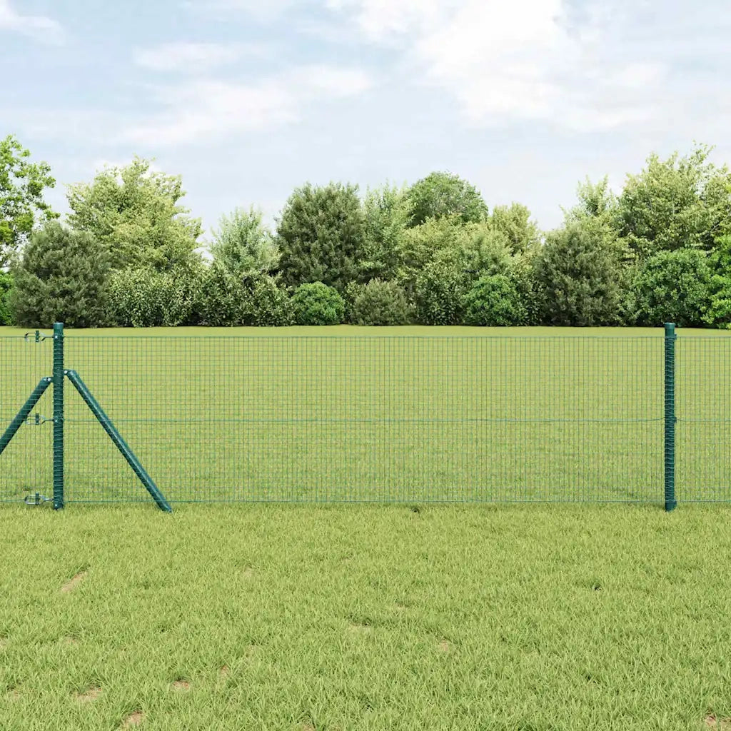 Palo della recinzione Verde 100 x 0,8 m (rete 16 x 16 mm)