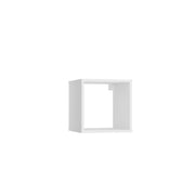 Libreria modulare Modus 1x1 a cubo bianca