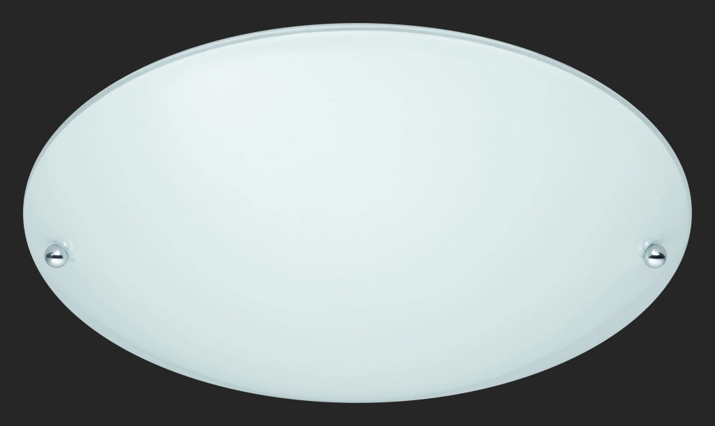 Plafoniera Interno Parete Soffitto 28W Vetro Satinato 25 cm Lana GD Trio