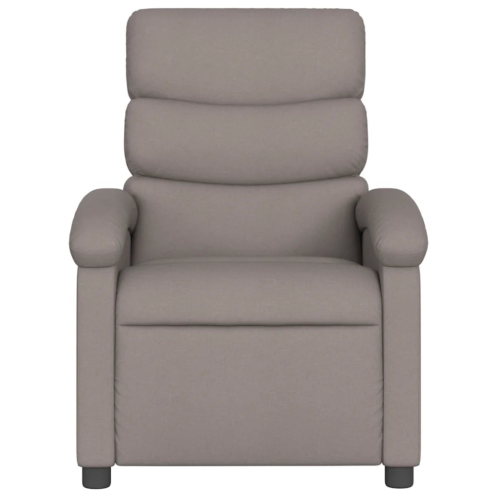 Poltrona Reclinabile in Tessuto Tortora 371697
