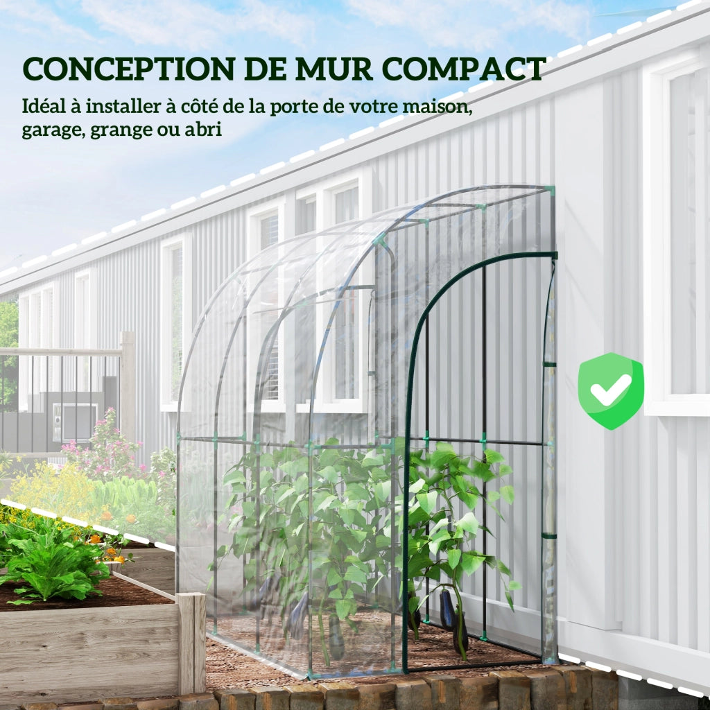 Serra da giardino ¨C zephmum ¨C Trasparente 214x118x212 cm