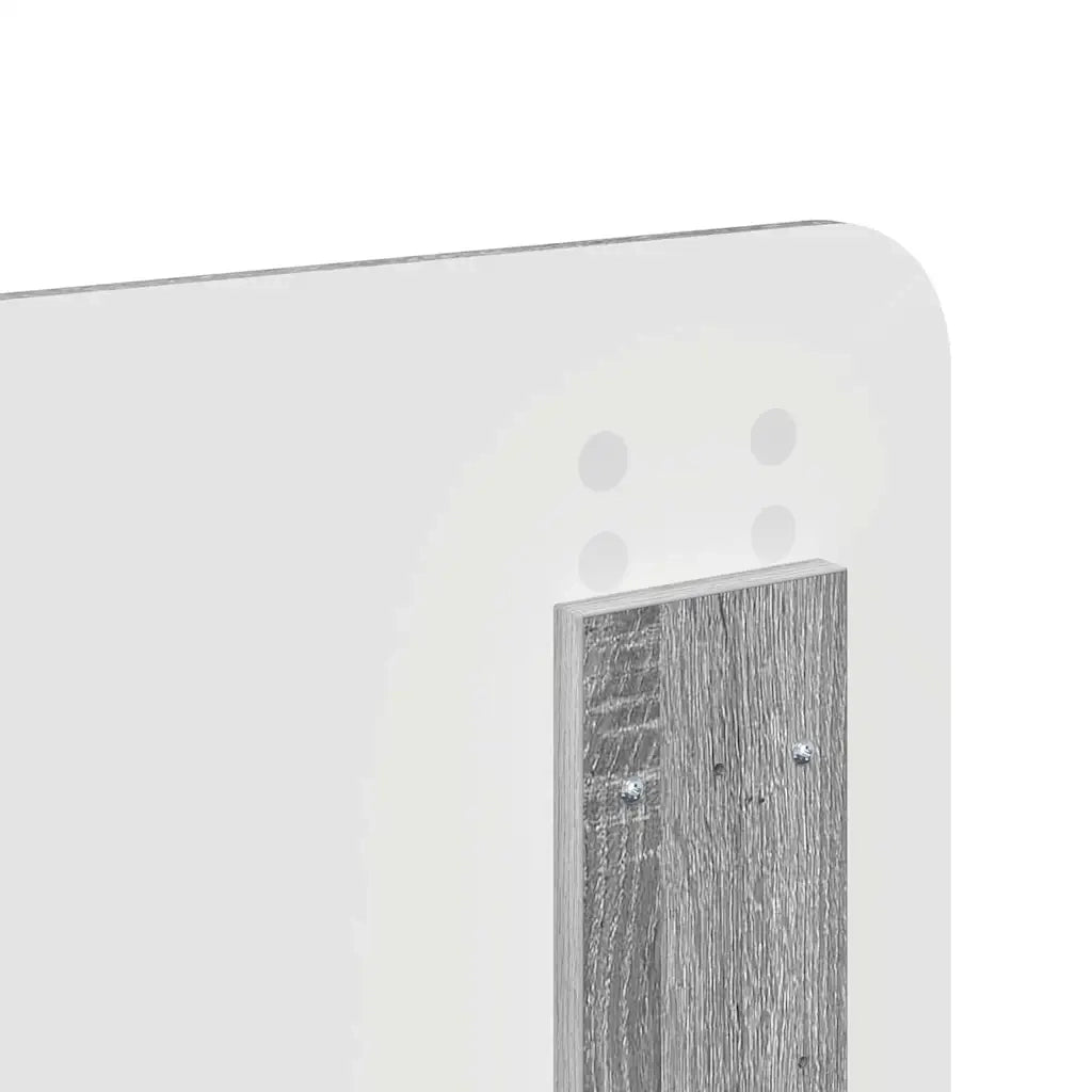 Testiera-Testata-Testiera Decorativa Grigio Sonoma 140 cm Legno multistrato 998523
