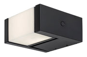 Applique esterna moderna nera 13cm orientabile LED10W IP54