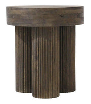 Tavolino Ø45x50h cm Dacca Brown