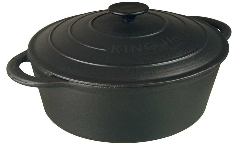Kinghoff KH-2255 Teglia in ghisa da 29 cm e 4,5 l per una cucina sana