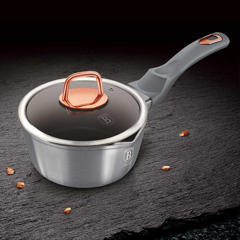 Berlinger haus BH-6022 Moonlight Granite Cookware Set - Pentole e padelle resistenti