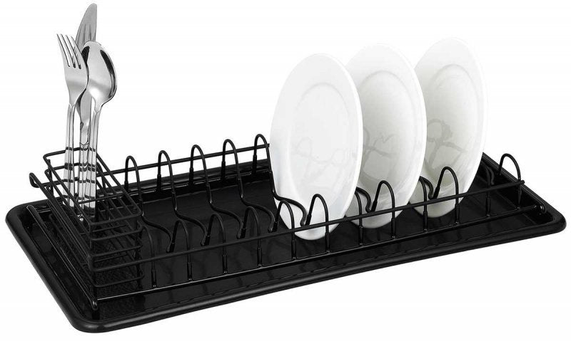Kinghoff KH-1479 Scolapiatti compatto con portaposate