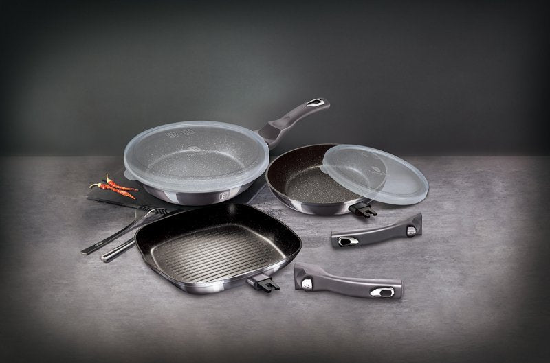 Berlinger haus BH-7048 Set di 3 padelle rivestite in granito