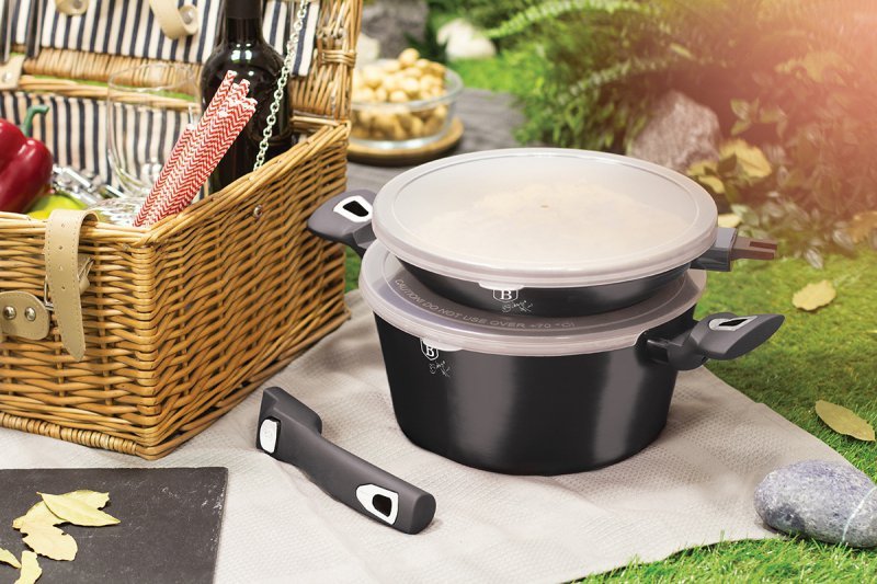Berlinger haus BH-7059 Set di pentole e padelle rivestite in granito
