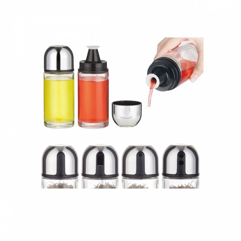 Set dispenser per olio e aceto Kinghoff KH-1647 con shaker