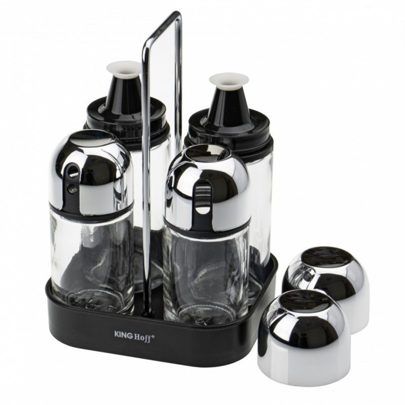 Set dispenser per olio e aceto Kinghoff KH-1647 con shaker