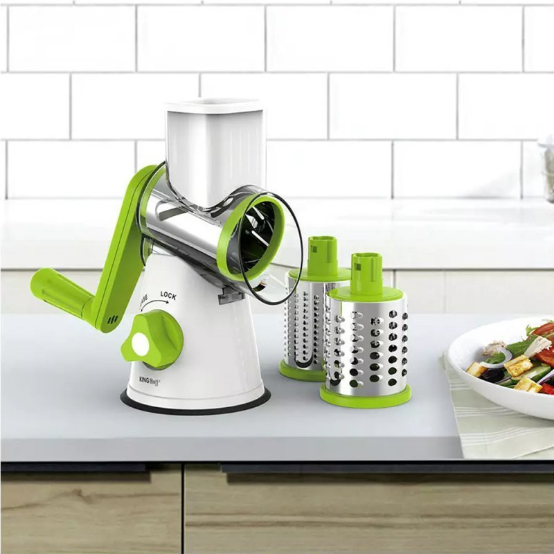 Kinghoff KH-1652 Grattugia multifunzionale per verdure e formaggio