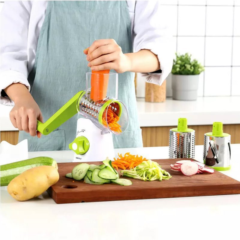 Kinghoff KH-1652 Grattugia multifunzionale per verdure e formaggio