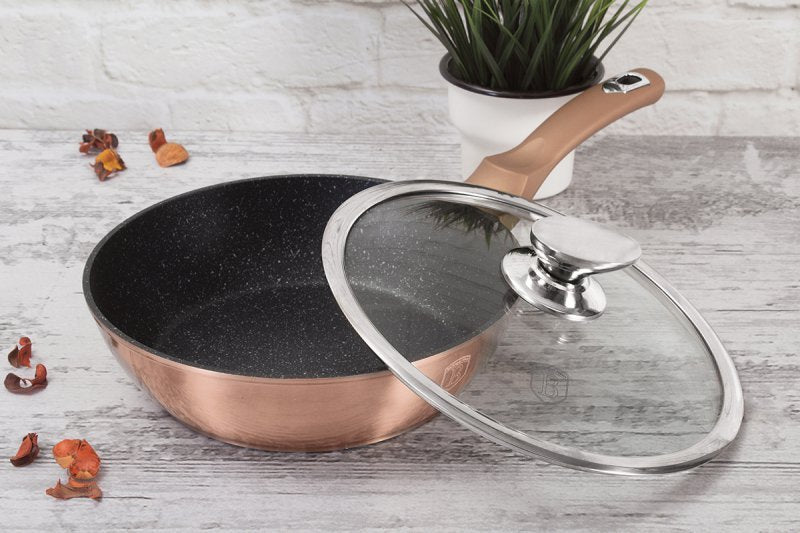 Berlinger haus BH-1518 Padella in granito oro rosa 28 cm