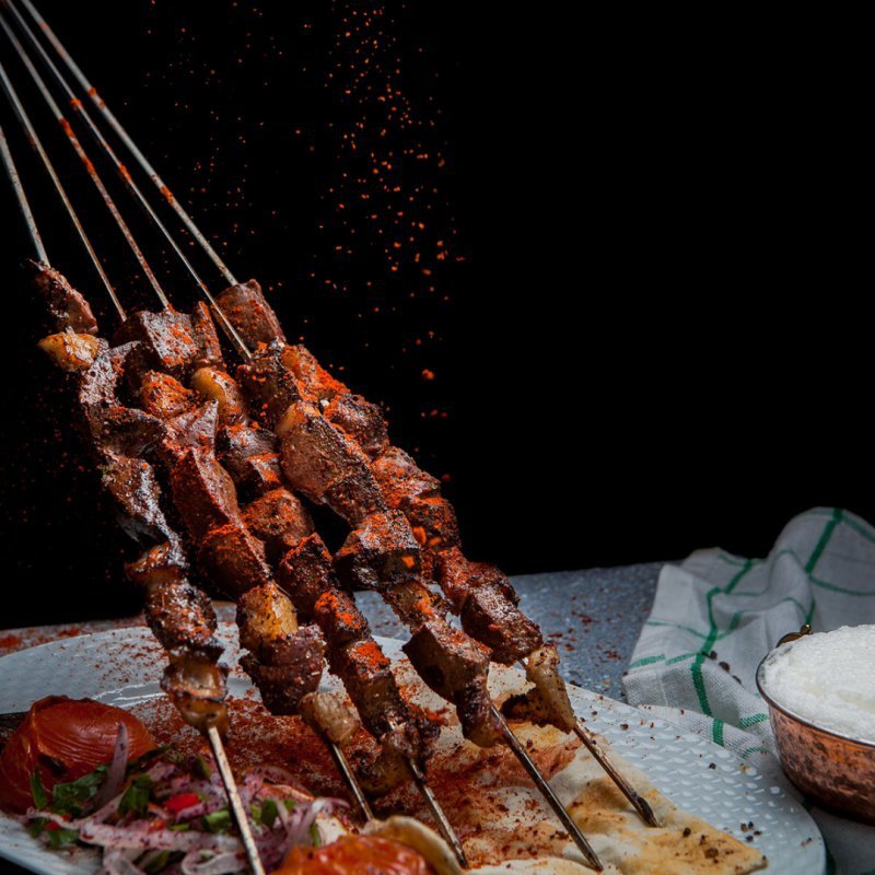 Elitehoff E-6241 Spiedini in acciaio da 60 cm per kebab perfetti