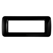 PLACCA COPRINTERRUTTORI NERO TONER 'SYSTEM' 6 posti - GEWISS