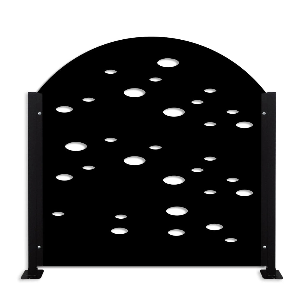 Ringhiera DEKOPLAST Curva mod. GALAXY Colore: nero