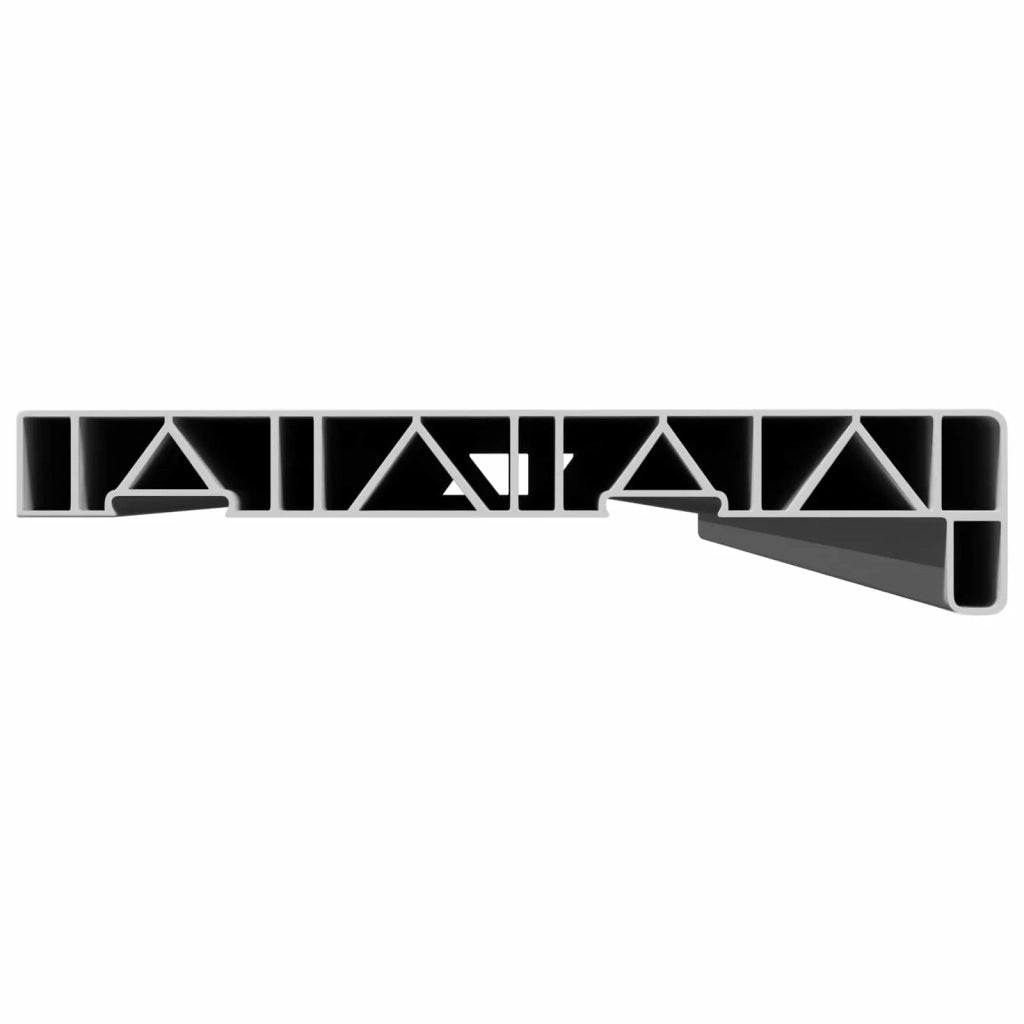 Soglia della Finestra Bianco 160 x 25 x 4,5 cm PVC CFW9056370