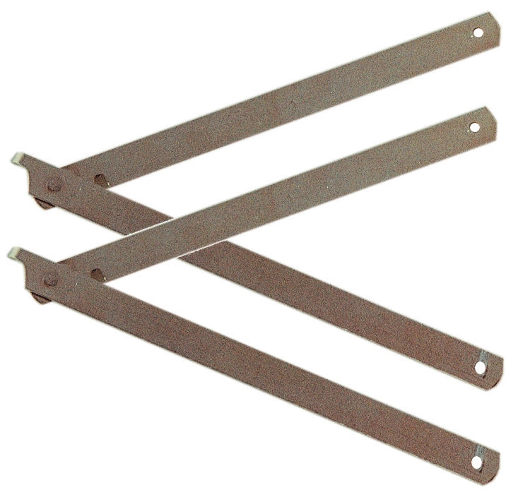 BL ASTA SNODATA PER CAVALLETTI DX E SX DA 250 MM- 6,0 blister