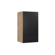 Pensile da cucina Fame-Line Nero rigato/Rovere dorato 40 cm Vicco
