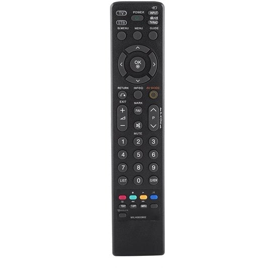 Comando a distanza sostitutivo - Navigazione TV digitale - Nessuna programmazione necessaria - Adatto per MKJ40653802 - Prestazioni stabili - Easy