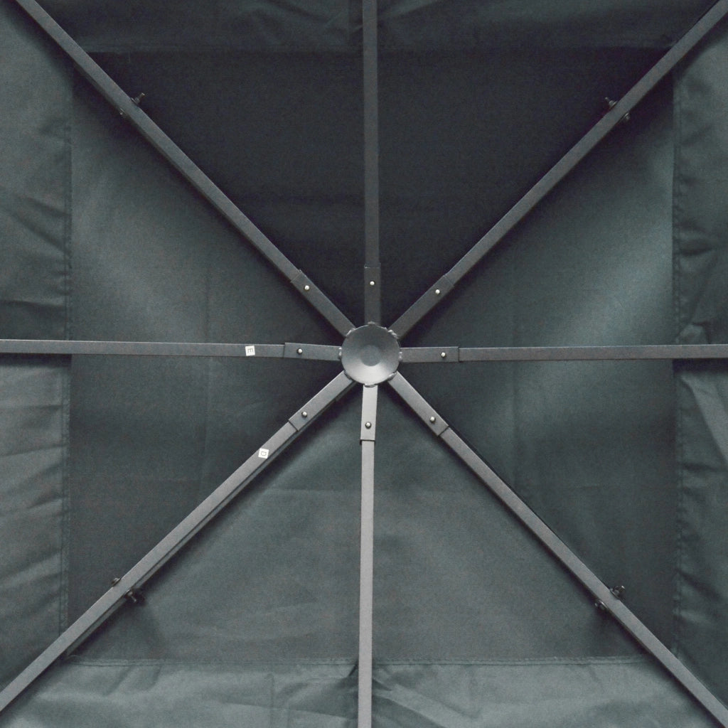 Tenda da giardino ¨C Minimal ¨C Grigio 3x3 m