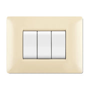 PLACCA LIFE Q LIVING PLAST AVORIO                7P