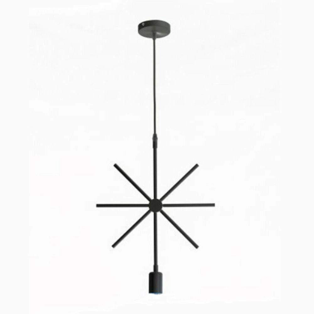 Trade Shop - Lampada A Sospensione Moderna A Stella Per Lampadine E27 Portalampada B35-x -
