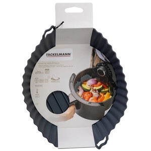STAMPO TONDO SILICONE AIRFRYER 19CM- FACKELMANN- 2,0 pz