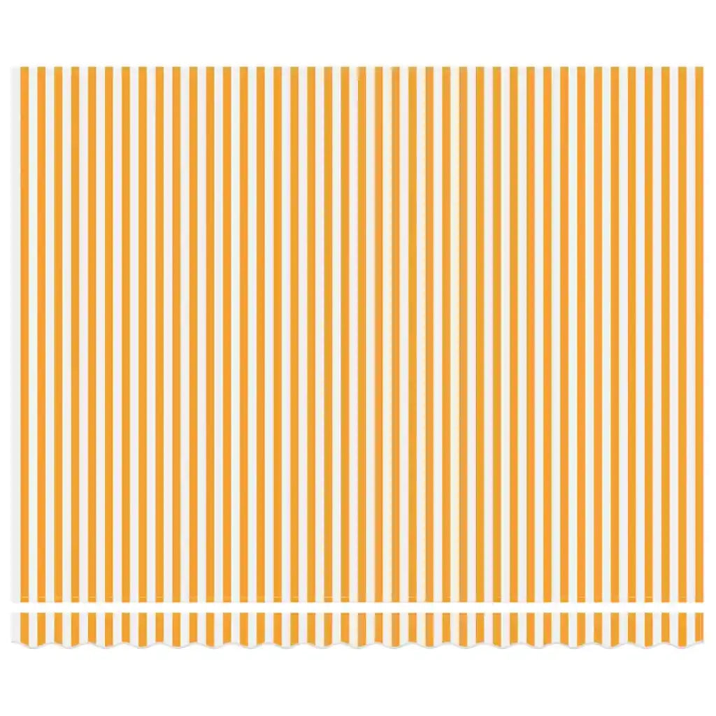 Struttura della tenda Giallo e Bianco 400 × 300 cm 3330497