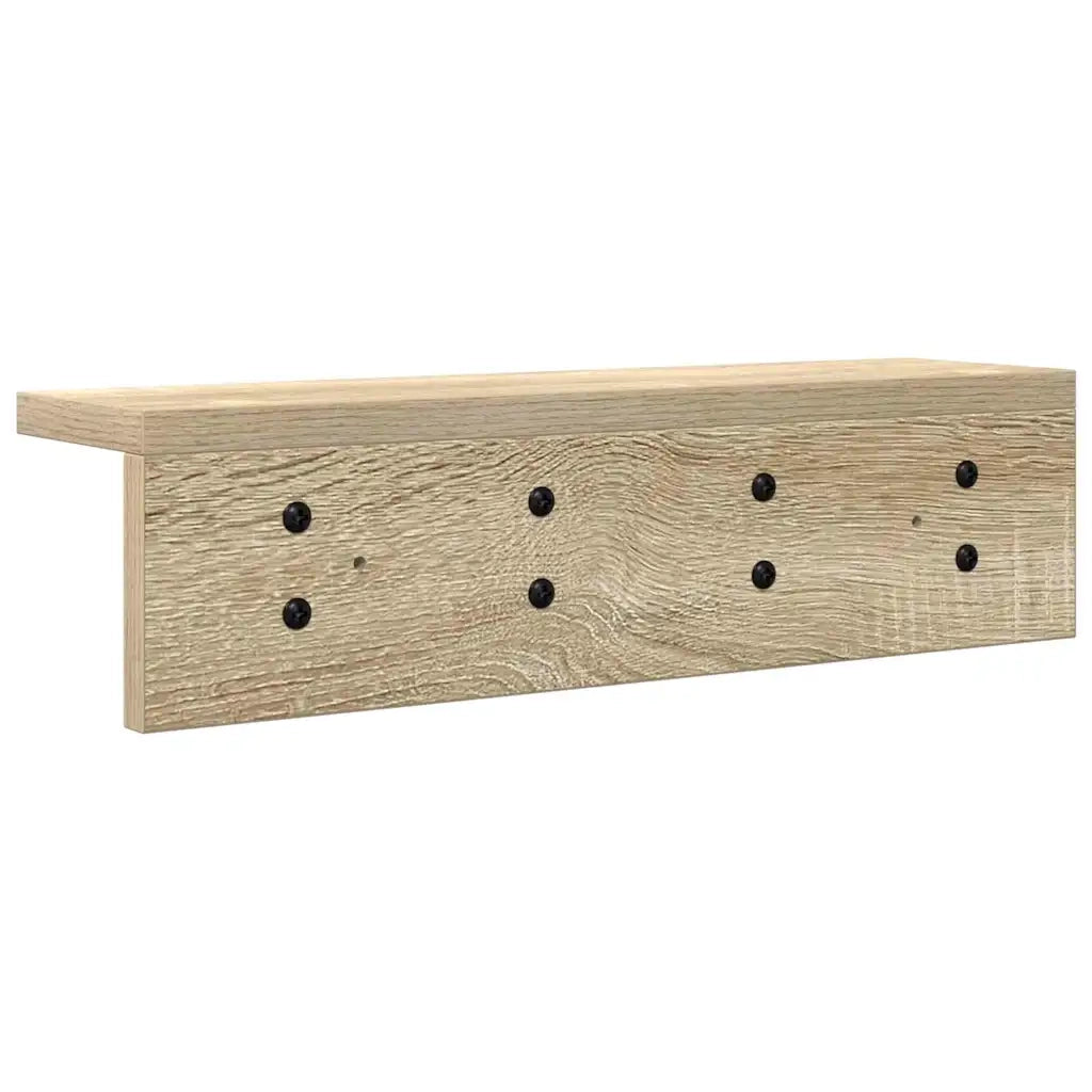 Appendiabiti a muro Rovere Sonoma 40 x 10,5 x 10,5 cm CFW8577552