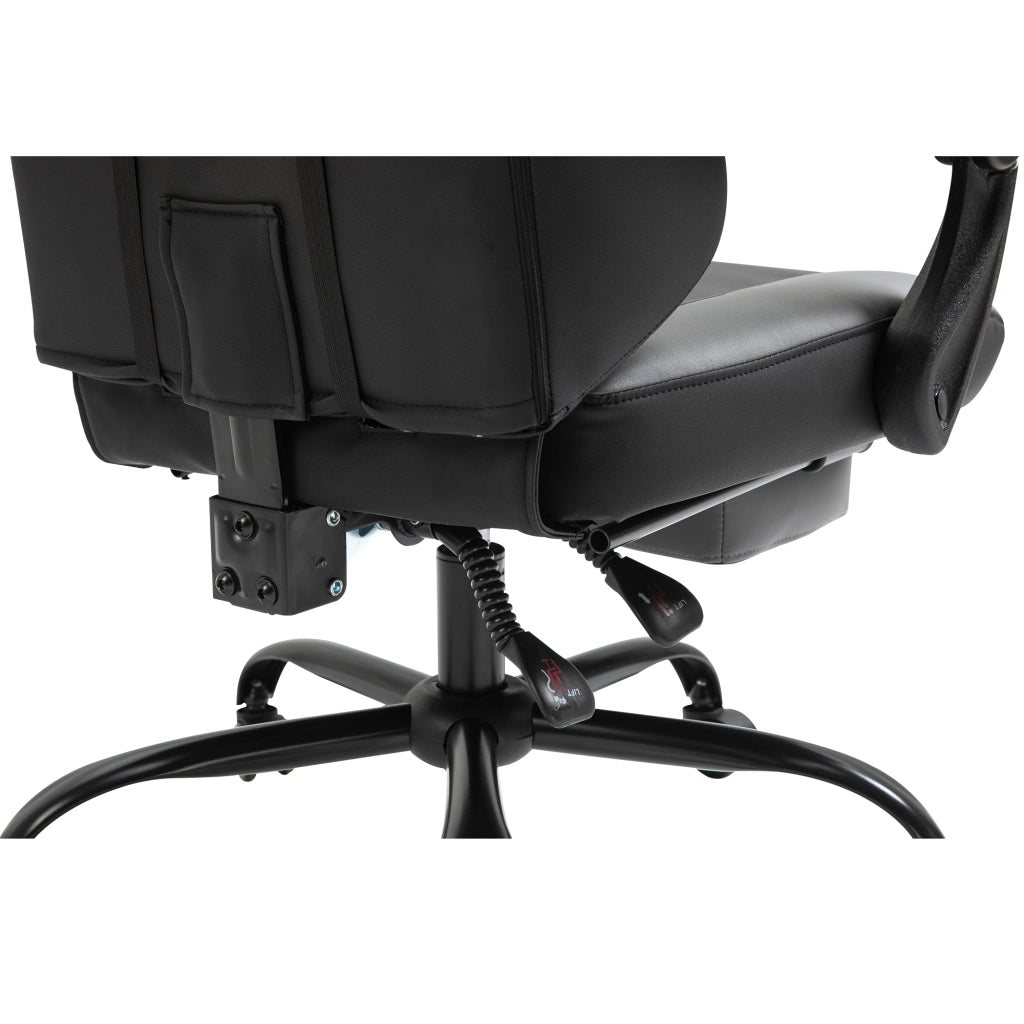 Sedia da Gaming Ergonomica ¨C Minimal ¨C Nero 62x52x128 cm