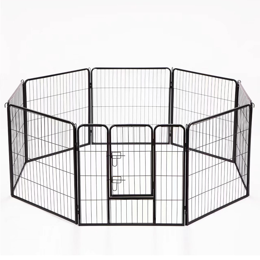 Recinzione Modulabile per Animali Domestici Recinto Interni e Esterni 77x60 cm