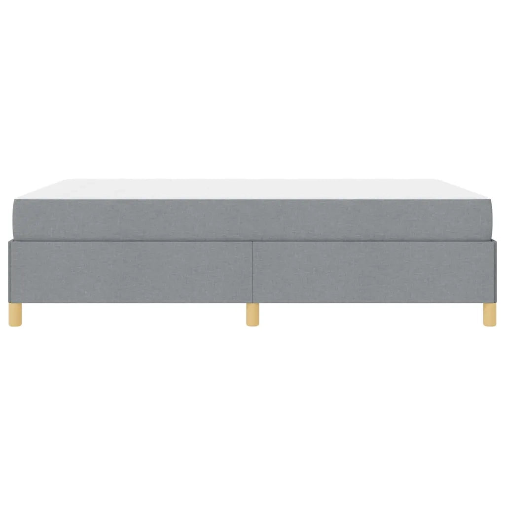 Struttura del letto Grigio chiaro 140 x 190 cm Tessuto 3398934
