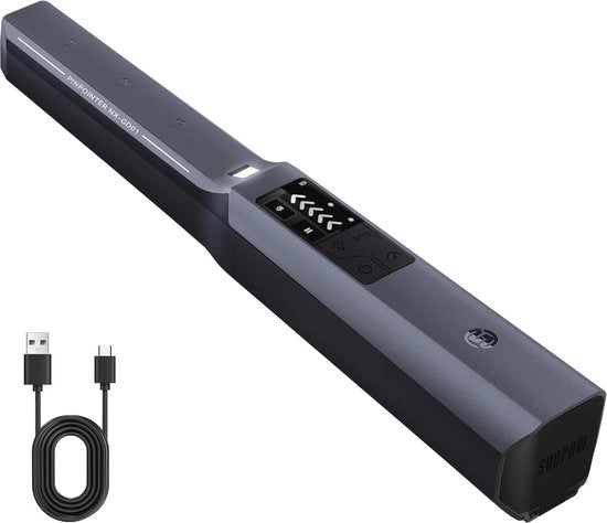 Pinpointer Professionale con Resistenza Acqua IP68 e Batteria Ricaricabile - Rilevamento 360° e Display LCD