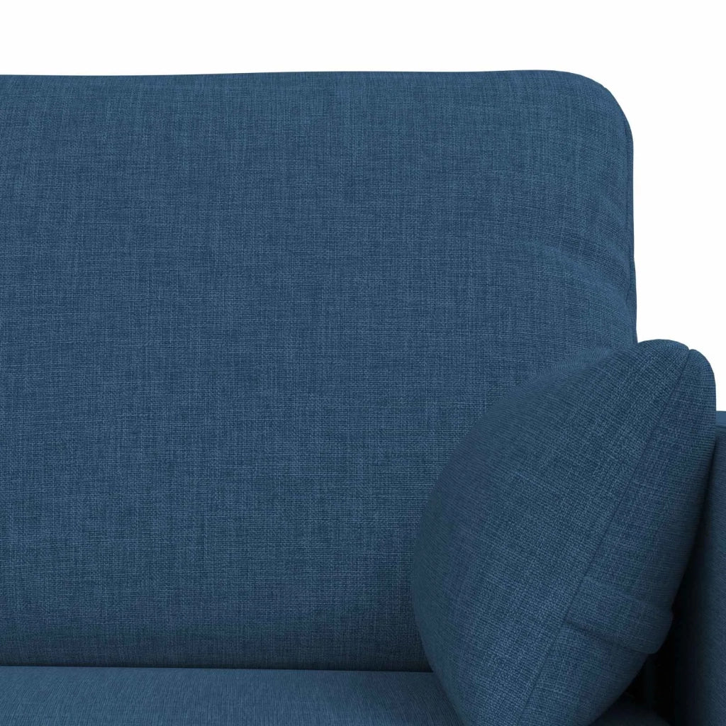 Set di divani 2 pcs Blu 158 x 78 x 80 cm Tessuto 3407543