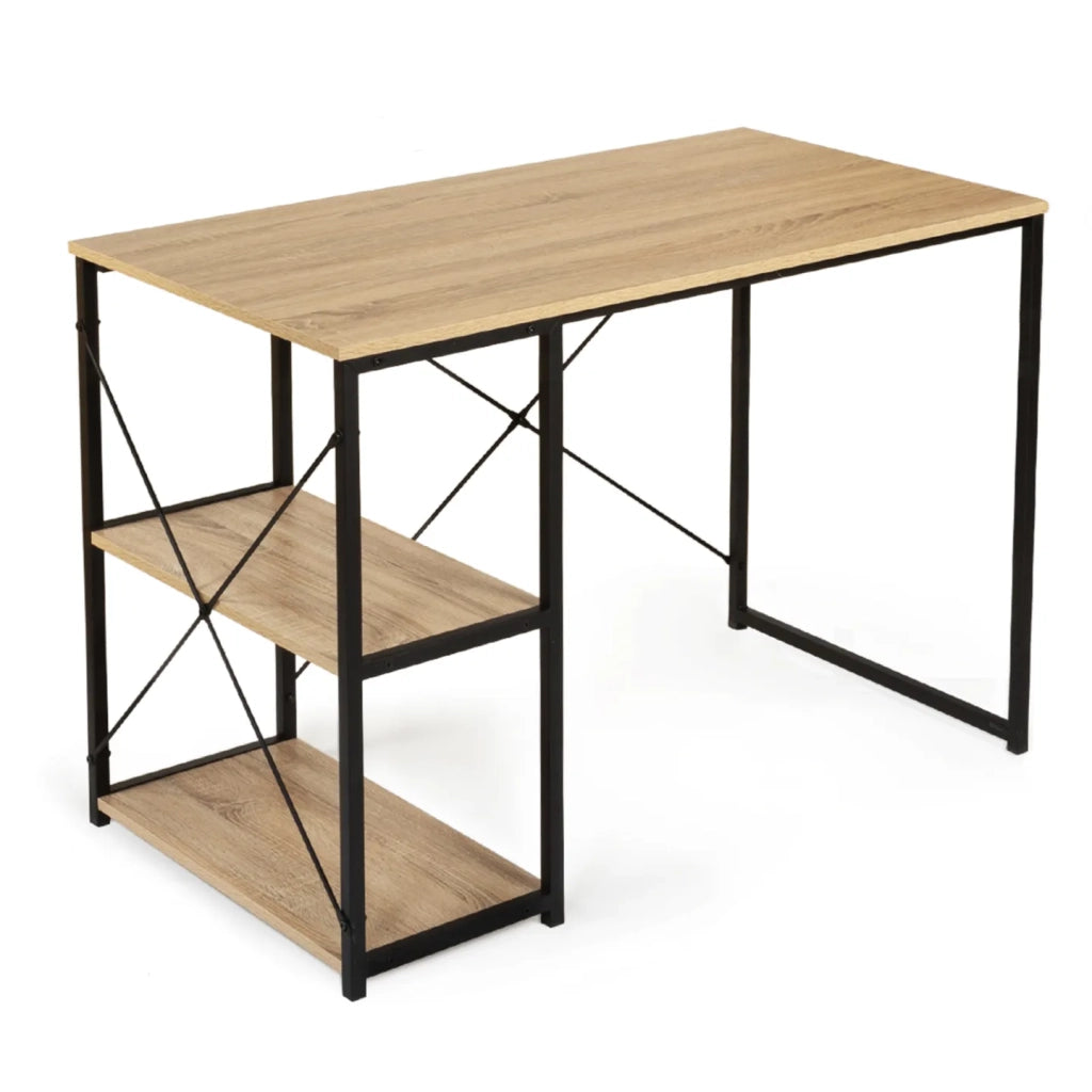 IDMarket - Scrivania dritta DETROIT di design industriale