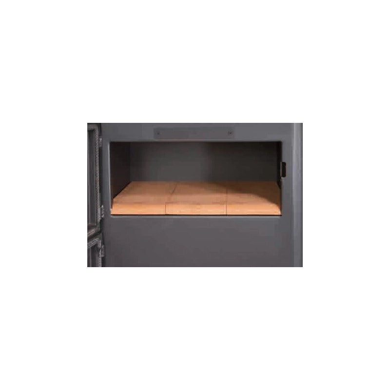 Stufa a Legna con Forno 560x387h1050 Tudela 13 KW Bronpi