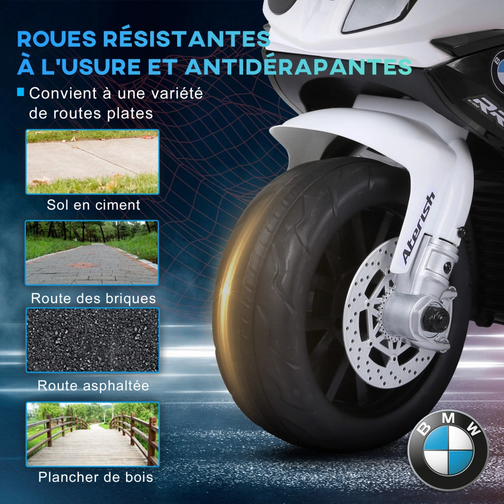 Moto Elettrica Bambini 3 Ruote ¨C Minimal ¨C Nero 6V 20kg