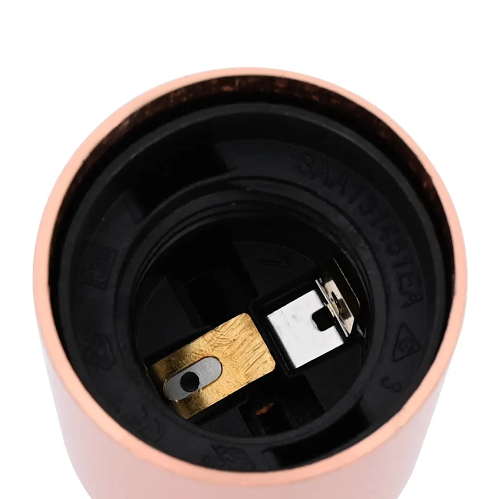 Portalampada 2 pz Oro Rosa E27 CFW7088934