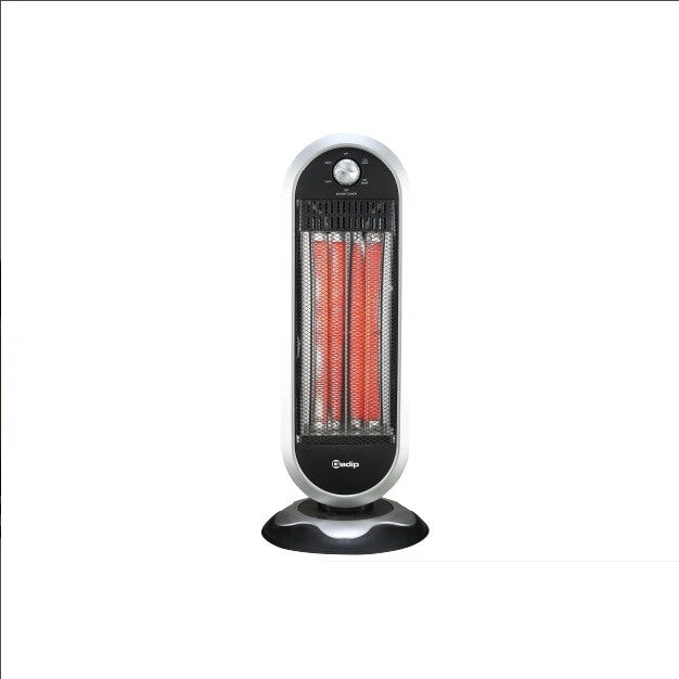 Stufa al Carbonio Vulcano Oscillante Antiribaltamento GCH03 900 Watt