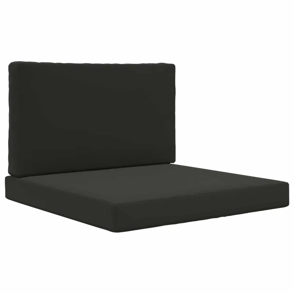 Cuscino per divano da esterno 2 pcs Nero Poliestere 900836
