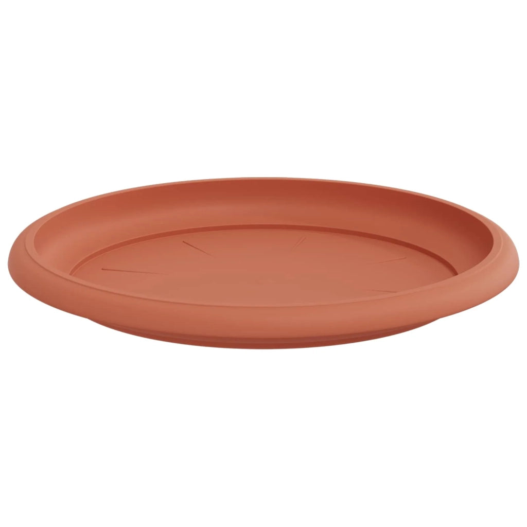 Vasi per Piante 6 pcs Rosso Mattone Ø 22 x 18 cm Plastica 3403270