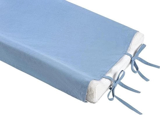 Mat di protezione per neonati - soffice - respirante - blu - adattabile per mat di protezione blu, tavole di protezione soffici e respiranti per neonati, cuscino di protezione per pannolino rimovibile.