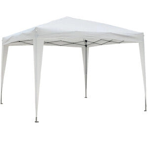 GAZEBO IN ACCIAIO RAPID PIEGHEVOLE 3X3 M BIANCO- 1,0 pz