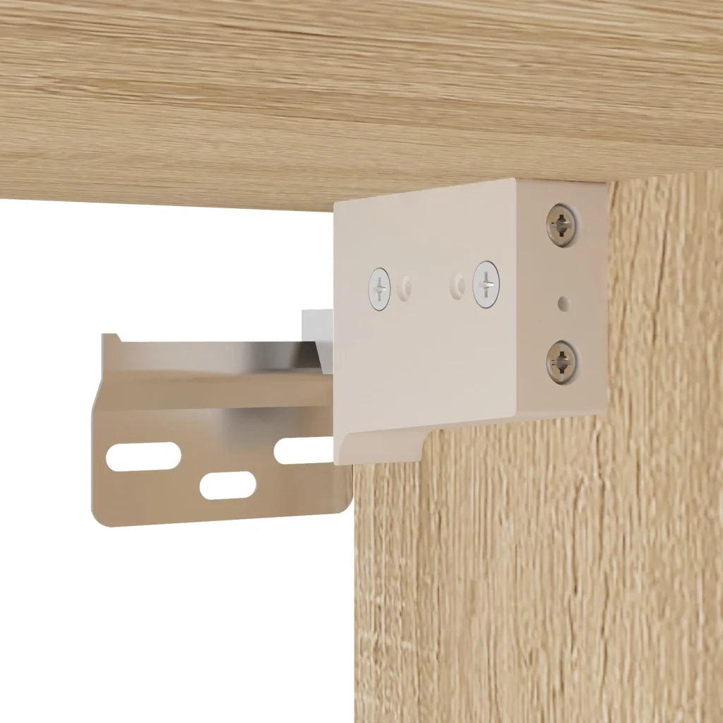 Armadietti a Parete 2 pz Rovere Sonoma in Legno Multistrato CFW6585110