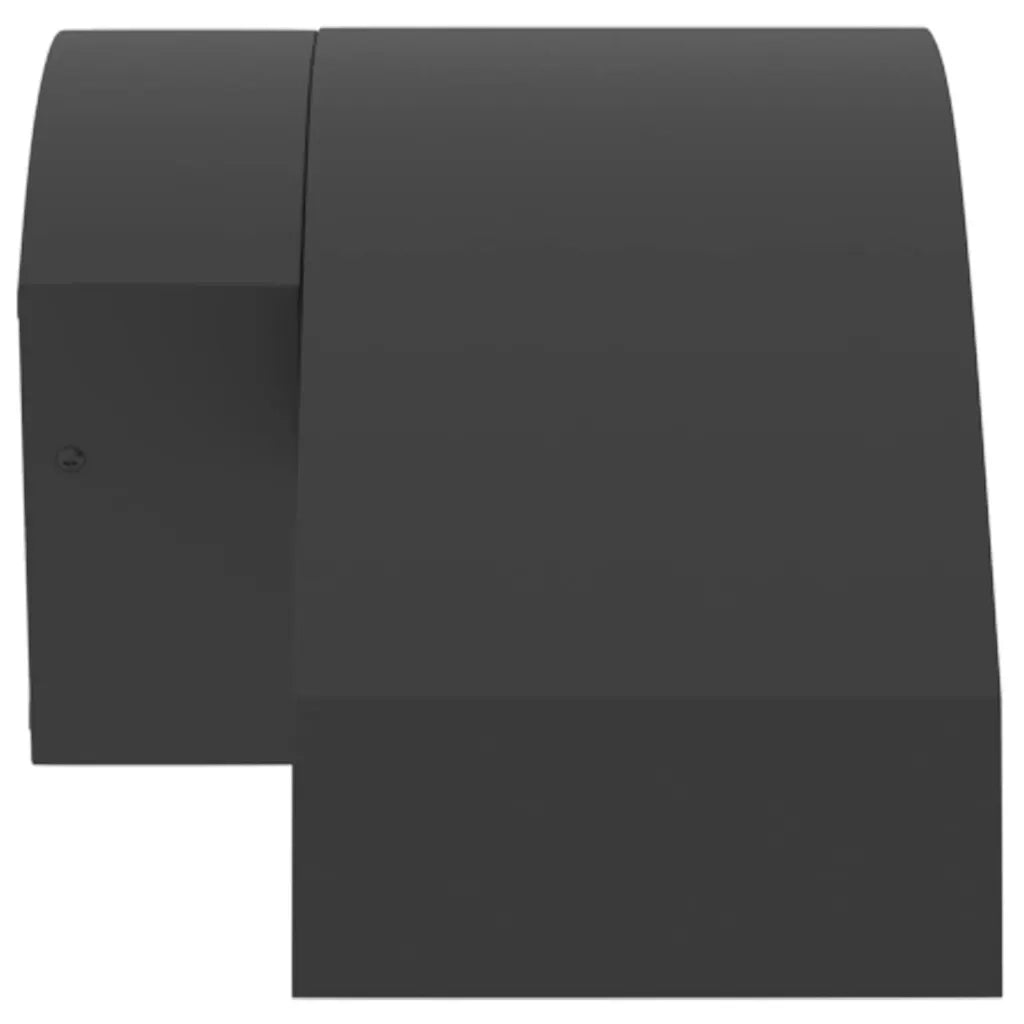 Applique con LED e Sensore Nera in Alluminio Pressofuso CFW7839342